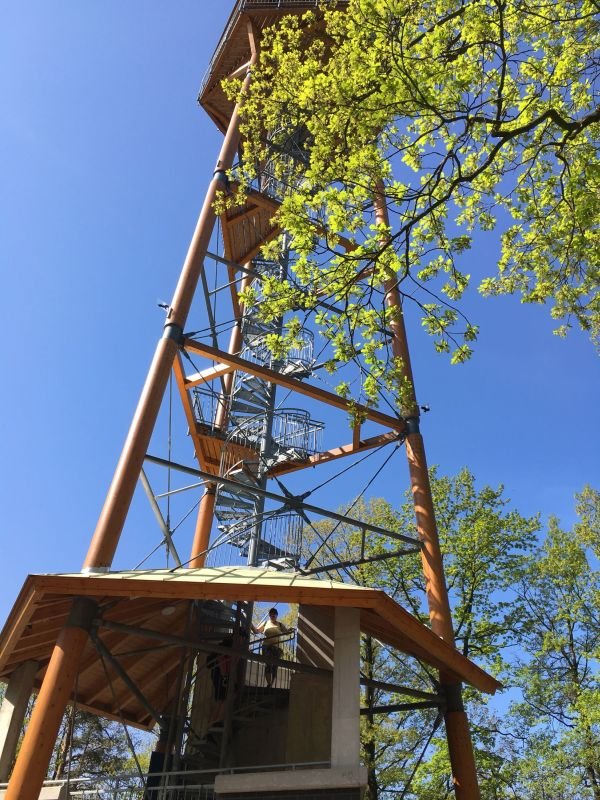 Rozhledna Milíř Vysoká nad Labem