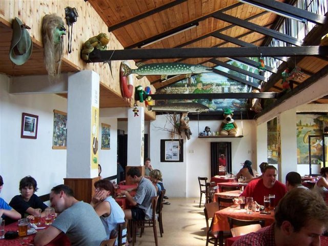 Vodnická restaurace kempu Brodský