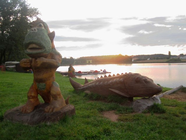 Vodnická restaurace kempu Brodský